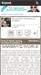 Mobile Screenshot of barbaric-world.skyrock.com