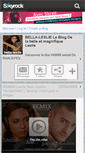 Mobile Screenshot of bella-leslie.skyrock.com