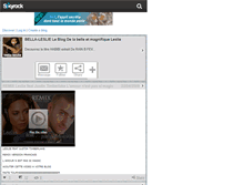 Tablet Screenshot of bella-leslie.skyrock.com