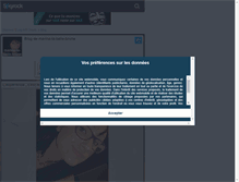 Tablet Screenshot of marine-la-belle-brune.skyrock.com