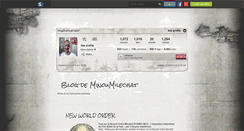 Desktop Screenshot of minoumilechat.skyrock.com