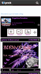 Mobile Screenshot of angelina-paradise.skyrock.com