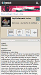 Mobile Screenshot of beyblade-metal-fusion45.skyrock.com