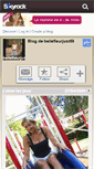 Mobile Screenshot of bellefleurjust59.skyrock.com