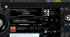 Desktop Screenshot of djgregsofficiel.skyrock.com