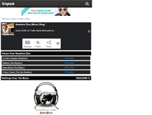 Tablet Screenshot of ecoutemonde.skyrock.com