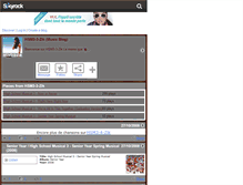 Tablet Screenshot of hsm3-3-zik.skyrock.com