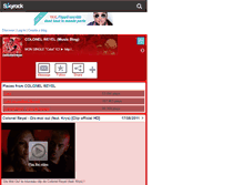 Tablet Screenshot of colonelreyel93.skyrock.com