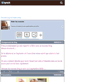 Tablet Screenshot of aider-les-mamans.skyrock.com