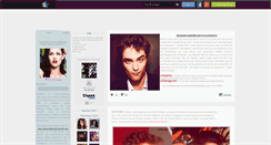 Desktop Screenshot of london-pattinson.skyrock.com