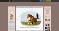 Desktop Screenshot of beautiful-horse.skyrock.com