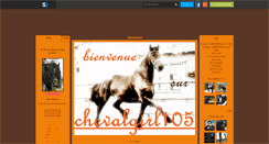 Desktop Screenshot of chevalgirl105.skyrock.com