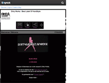 Tablet Screenshot of dirty-workz.skyrock.com
