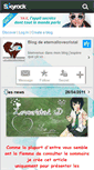 Mobile Screenshot of eternallovecristal.skyrock.com