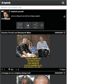 Tablet Screenshot of dominicpurcell07.skyrock.com