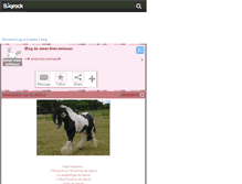 Tablet Screenshot of aimer-bien-animaux.skyrock.com