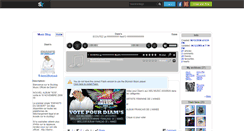 Desktop Screenshot of diamsofficiel-pub.skyrock.com