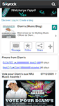 Mobile Screenshot of diamsofficiel-pub.skyrock.com