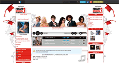 Desktop Screenshot of hsm3-musique.skyrock.com