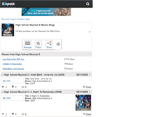 Tablet Screenshot of hsm3-musique.skyrock.com