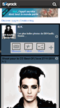 Mobile Screenshot of bill-kaulitz-pictures.skyrock.com