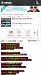 Mobile Screenshot of je-t-aime-pour-la-vie-mj.skyrock.com