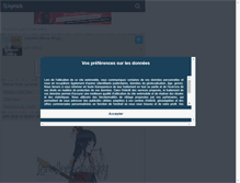 Tablet Screenshot of lenalee-song.skyrock.com