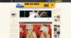 Desktop Screenshot of bellglam.skyrock.com