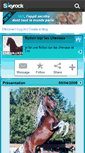 Mobile Screenshot of chevauxfic.skyrock.com