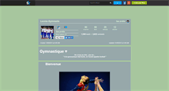 Desktop Screenshot of leonie-gymnaste.skyrock.com