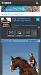 Mobile Screenshot of cherche-matos-ekitation.skyrock.com