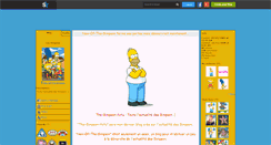 Desktop Screenshot of new-of-the-simpson.skyrock.com