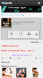 Mobile Screenshot of destiny-miley-cyrus-love.skyrock.com