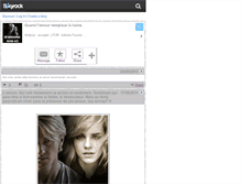 Tablet Screenshot of dramione-love-x3.skyrock.com