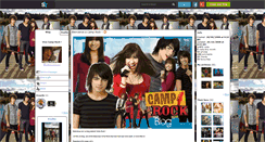 Desktop Screenshot of camp-rock-girl.skyrock.com