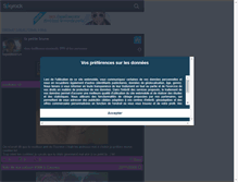 Tablet Screenshot of lapetitebrune2710.skyrock.com
