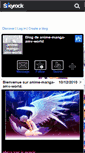 Mobile Screenshot of anime-manga-amv-world.skyrock.com