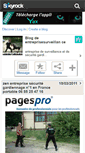 Mobile Screenshot of entreprisesurveillance.skyrock.com