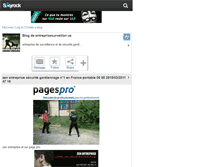 Tablet Screenshot of entreprisesurveillance.skyrock.com