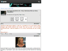 Tablet Screenshot of harry-potternews.skyrock.com