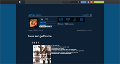 Desktop Screenshot of gothique-espace.skyrock.com