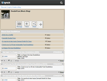 Tablet Screenshot of doublefaceziziik.skyrock.com