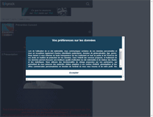 Tablet Screenshot of prevention-concert.skyrock.com