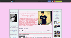 Desktop Screenshot of fiction--justin--x3.skyrock.com