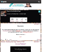 Tablet Screenshot of breakingdawnsaga.skyrock.com