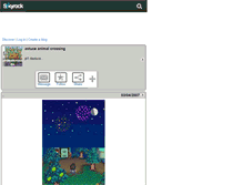 Tablet Screenshot of animalcrossing-ds.skyrock.com