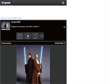 Tablet Screenshot of anakin2202.skyrock.com