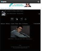 Tablet Screenshot of james-franco-x.skyrock.com