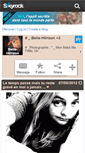 Mobile Screenshot of belle-h0rizon.skyrock.com