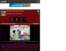 Tablet Screenshot of cheval-love-passion.skyrock.com